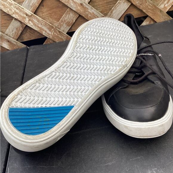 Boy Halden Cap Toe Toe with Elastic Lace Sneaker 9..5 black - Picture 4 of 6